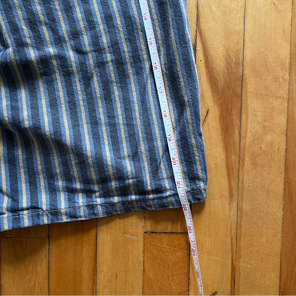 Vintage Levis‎ SilverTab Baggy Chino Shorts Mens 32 Striped 90s Y2K - Picture 13 of 15